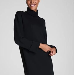 AE Turtleneck Mini Dress Black